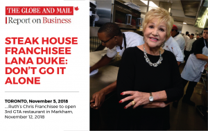Read more about the article STEAK HOUSE FRANCHISEE LANA DUKE: DON’T GO IT ALONE